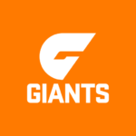 Giants Game APK v1.0.0 logo featuring an orange sports-themed icon and branding for Android sports simulation game download in 2026.