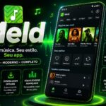 Meld APK v0.7.1 download for Android featuring Spotify recommendations and YouTube Music streaming integration